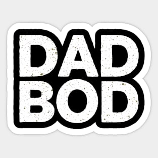 Dad Bod Sticker